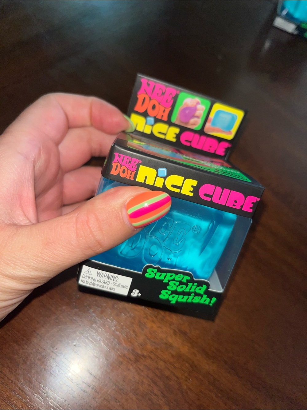 Nice Cube Super Solid Squish - Blue